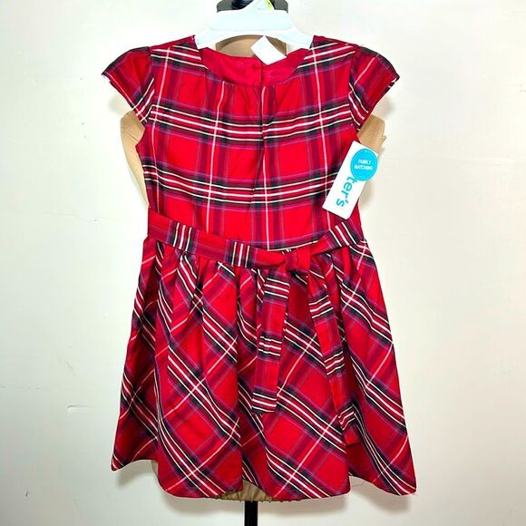 NWT Carter’s Christmas holiday dress size 4 - Picture 1 of 10